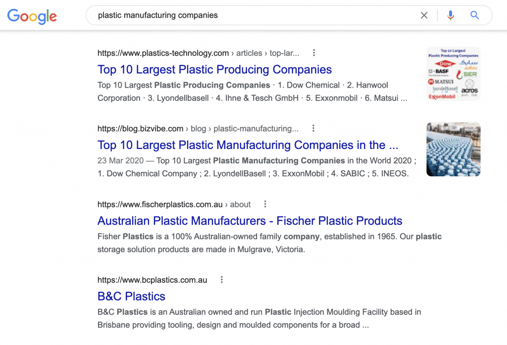 SEO For Manufacturers